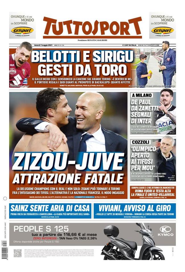 La Juventus veut faire venir Zidane